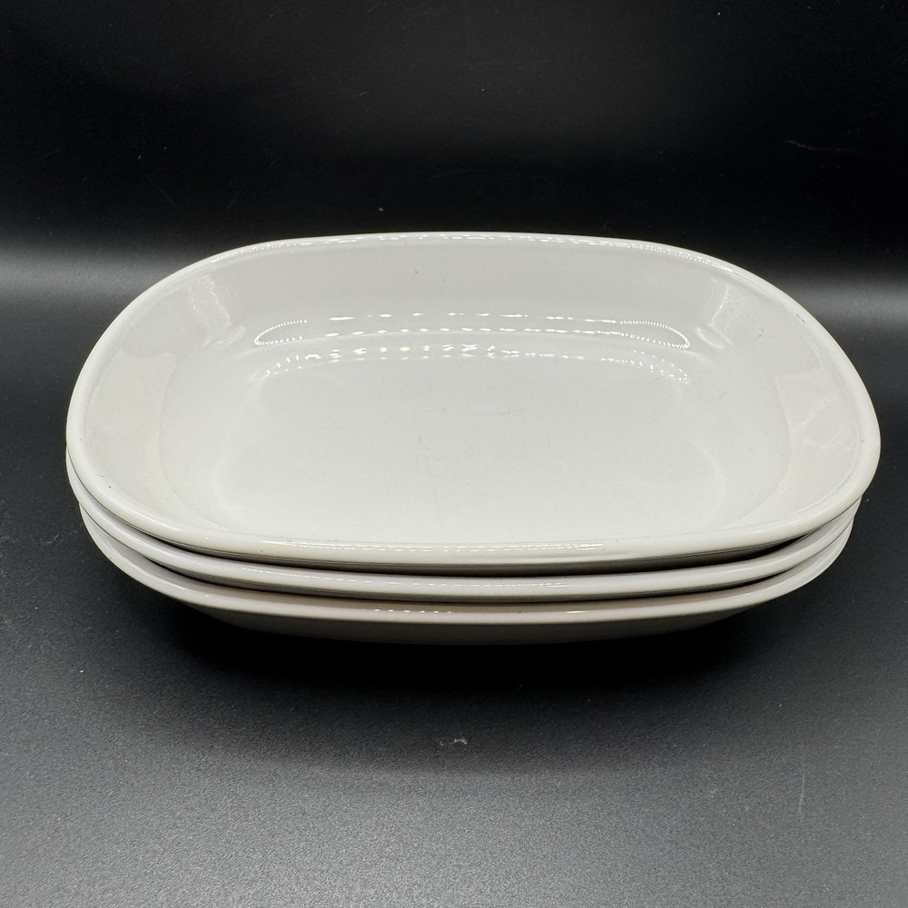 3 Vintage Corning Ware  P-140-B Baking/Snack Dishes 7" x 5" - Picture 3 of 8
